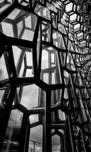 Preview wallpaper building, architecture, construction, black and white
