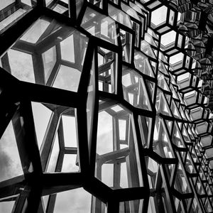 Preview wallpaper building, architecture, construction, black and white