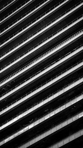Preview wallpaper building, architecture, construction, black-and-white, bw