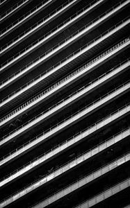 Preview wallpaper building, architecture, construction, black-and-white, bw