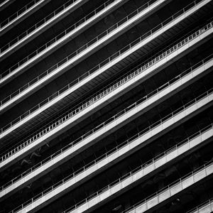 Preview wallpaper building, architecture, construction, black-and-white, bw