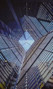 Preview wallpaper building, architecture, construction, glass, reflection