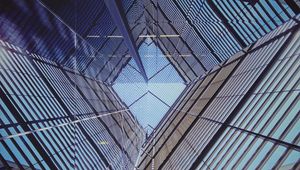 Preview wallpaper building, architecture, construction, glass, reflection