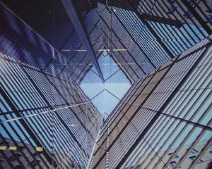 Preview wallpaper building, architecture, construction, glass, reflection