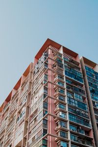 Preview wallpaper building, architecture, corner, windows, bottom view