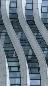 Preview wallpaper building, architecture, curves, glass