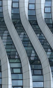 Preview wallpaper building, architecture, curves, glass