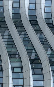 Preview wallpaper building, architecture, curves, glass