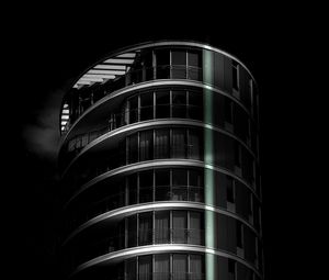 Preview wallpaper building, architecture, dark, minimalism