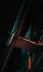 Preview wallpaper building, architecture, dark, night