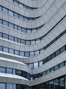 Preview wallpaper building, architecture, distortion, facade