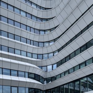 Preview wallpaper building, architecture, distortion, facade