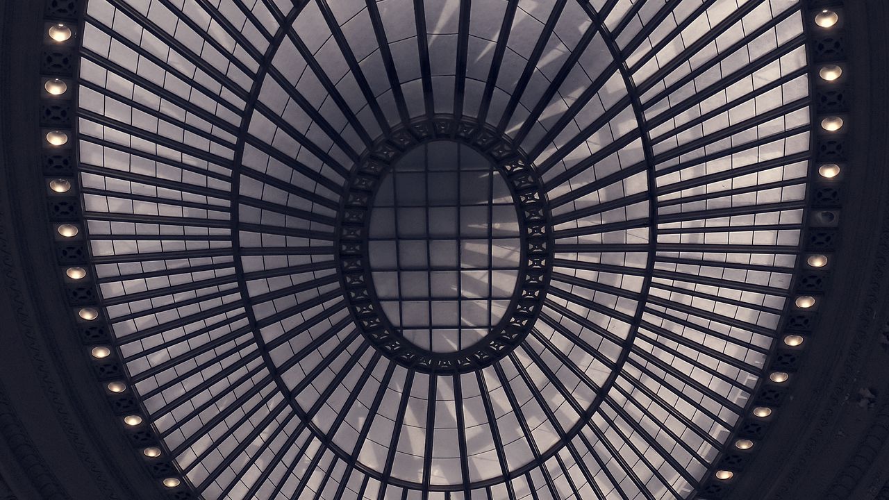 Wallpaper building, architecture, dome, bottom view