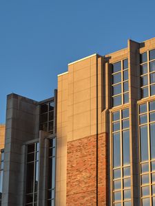 Preview wallpaper building, architecture, facade, windows, bricks