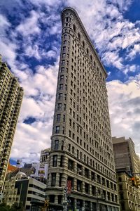 Preview wallpaper building, architecture, facade, bottom view, sky