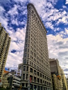 Preview wallpaper building, architecture, facade, bottom view, sky