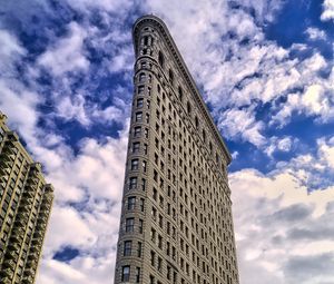 Preview wallpaper building, architecture, facade, bottom view, sky