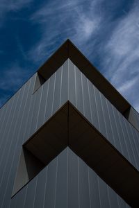 Preview wallpaper building, architecture, facade, corner, minimalism, symmetry, geometry