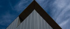 Preview wallpaper building, architecture, facade, corner, minimalism, symmetry, geometry