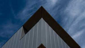 Preview wallpaper building, architecture, facade, corner, minimalism, symmetry, geometry