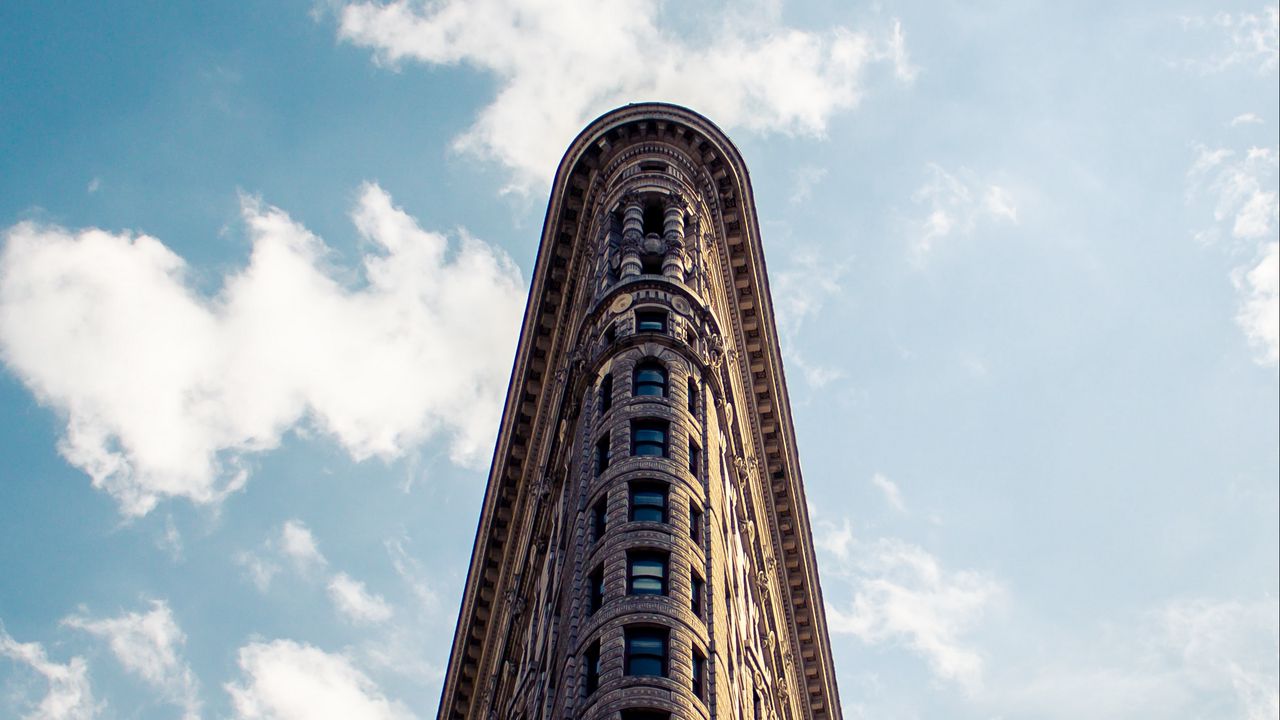 Wallpaper building, architecture, facade, sky