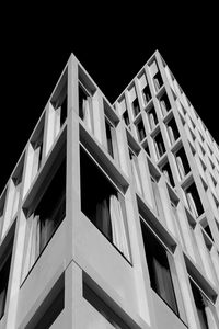 Preview wallpaper building, architecture, facade, bw, design