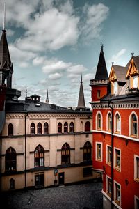 Preview wallpaper building, architecture, facade, roof, city