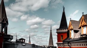 Preview wallpaper building, architecture, facade, roof, city