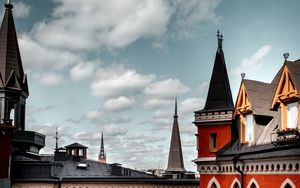 Preview wallpaper building, architecture, facade, roof, city