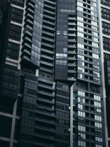Preview wallpaper building, architecture, facade, gray