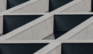 Preview wallpaper building, architecture, facade, texture, gray