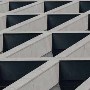 Preview wallpaper building, architecture, facade, texture, gray