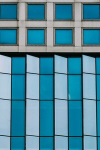 Preview wallpaper building, architecture, facade, blue