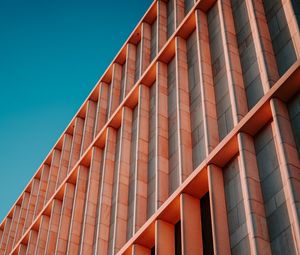 Preview wallpaper building, architecture, facade, sky, bottom view