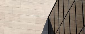 Preview wallpaper building, architecture, facade, glass, shadow
