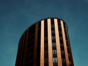 Preview wallpaper building, architecture, facade, shadow, bottom view