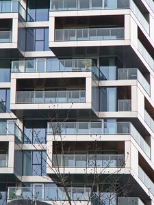 Preview wallpaper building, architecture, facade, windows