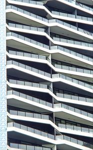 Preview wallpaper building, architecture, facade, windows, gray