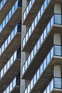 Preview wallpaper building, architecture, facade, glass, bottom view