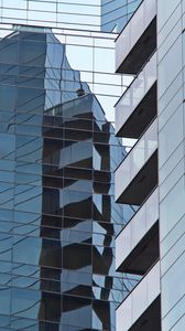 Preview wallpaper building, architecture, facade, glass, reflection