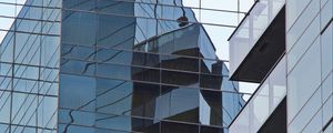 Preview wallpaper building, architecture, facade, glass, reflection