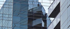 Preview wallpaper building, architecture, facade, glass, reflection