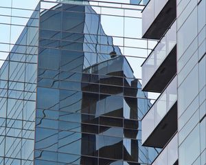 Preview wallpaper building, architecture, facade, glass, reflection
