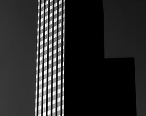 Preview wallpaper building, architecture, facade, dark