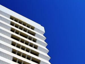Preview wallpaper building, architecture, facade, windows, sky