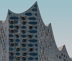 Preview wallpaper building, architecture, facade, edges