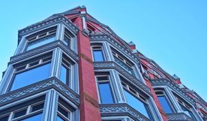 Preview wallpaper building, architecture, facade, style, design