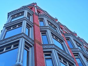Preview wallpaper building, architecture, facade, style, design