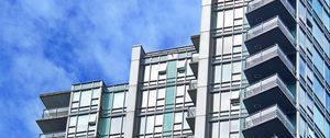 Preview wallpaper building, architecture, facade, windows, houses, sky