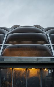 Preview wallpaper building, architecture, glass, shape, convex